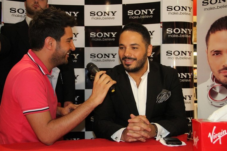 Ramy Ayach Launching of Sony XB Headphones